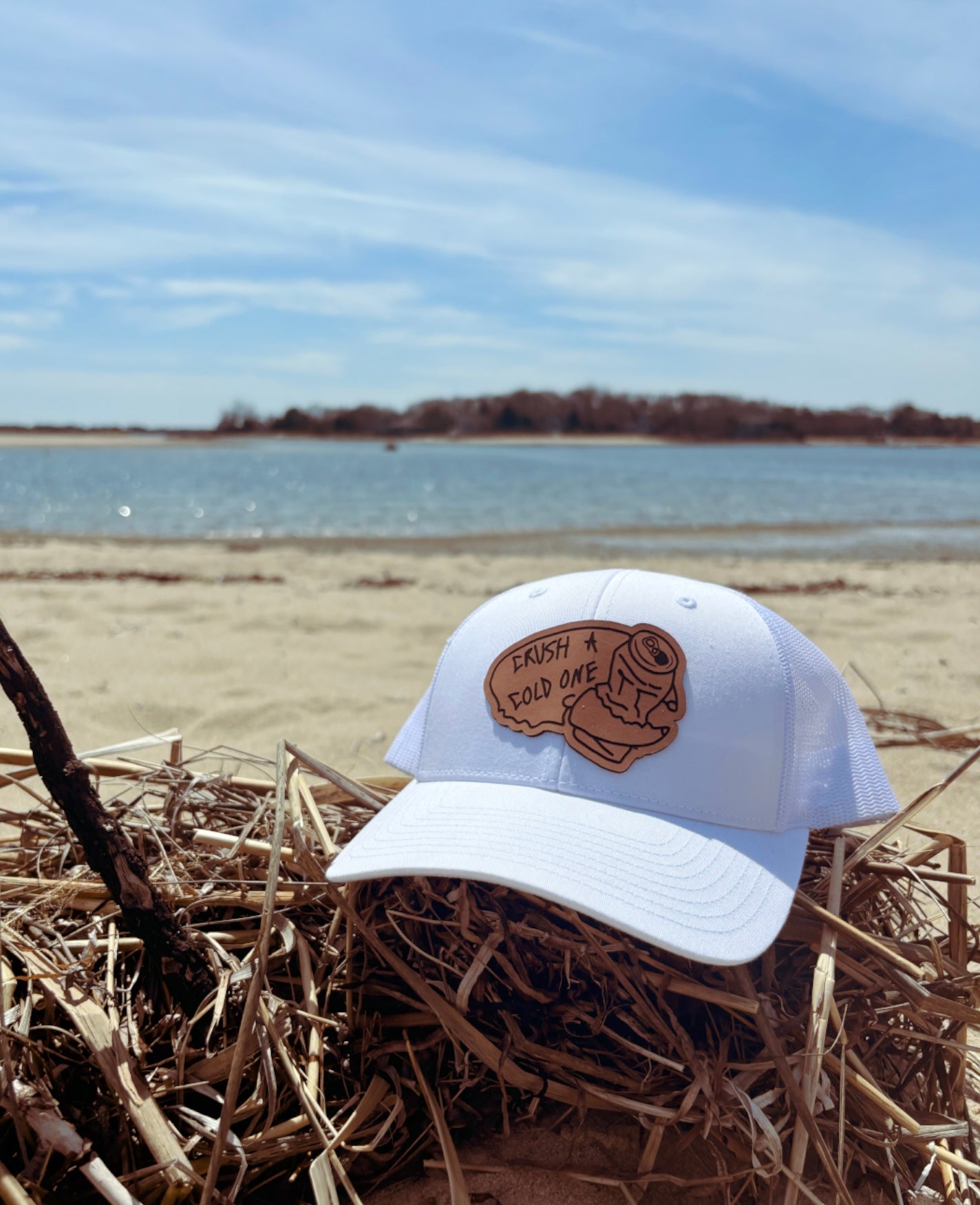 Crush a Cold One baseball cap